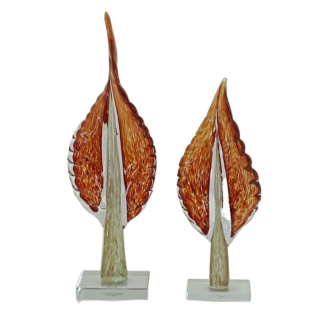 2li Set Cam Obje Turuncu 14x40cm