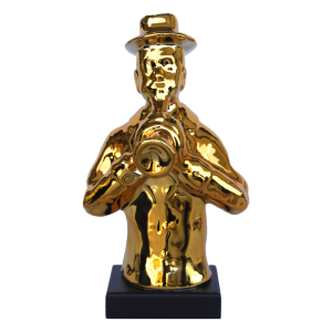 Tiran Cazcı Altın 15x28cm