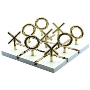 Dekor Ofis Obje XOX Beyaz 34x34cm