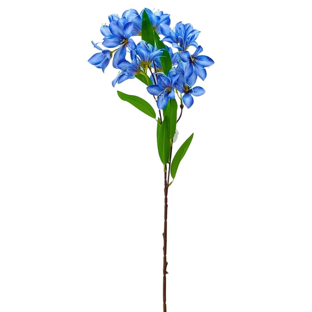 Yapay Çiçek Mavi 70cm