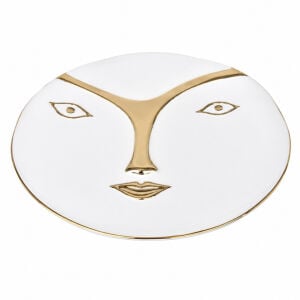 Face Dekoratif Tabak Beyaz 33cm