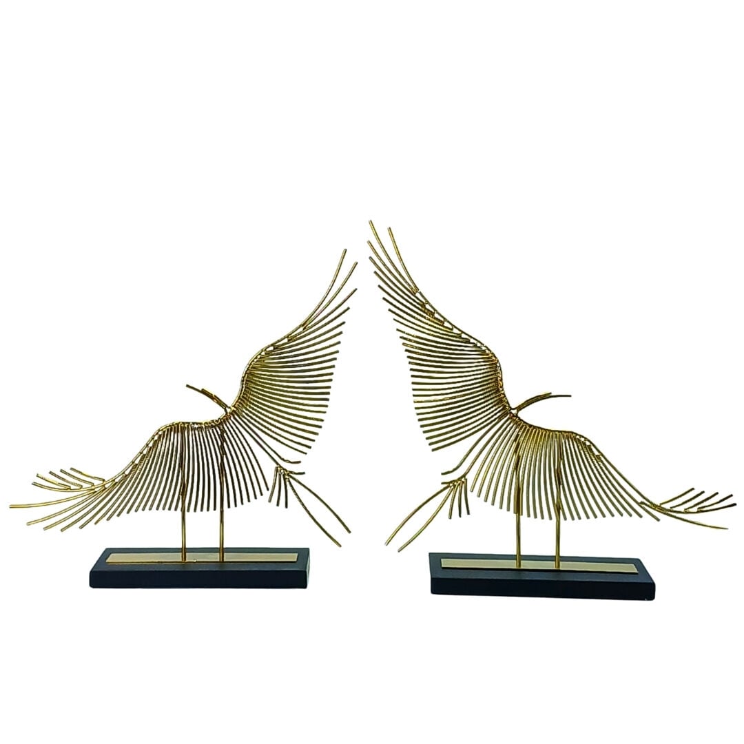 2li Set Metal Kuşlar 47x48cm