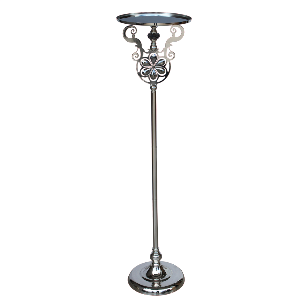 Metal Stand Gümüş 25x100cm