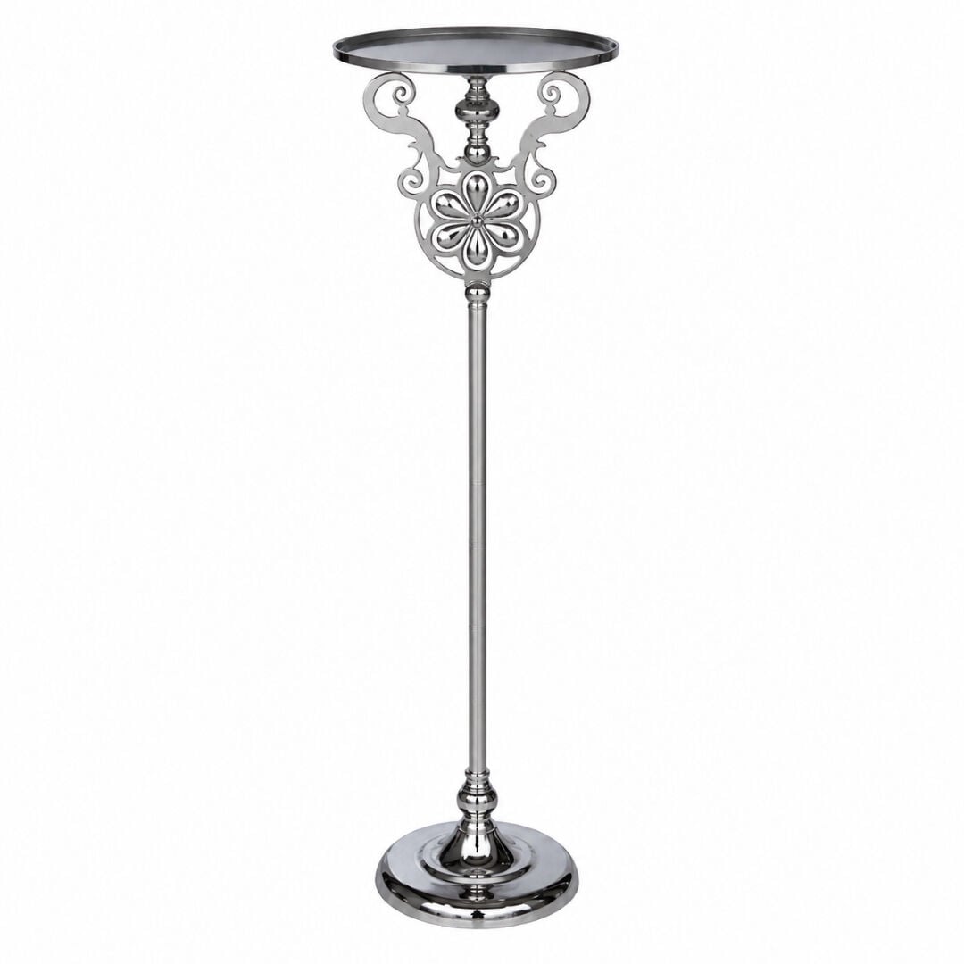 Metal Stand Gümüş 25x100cm