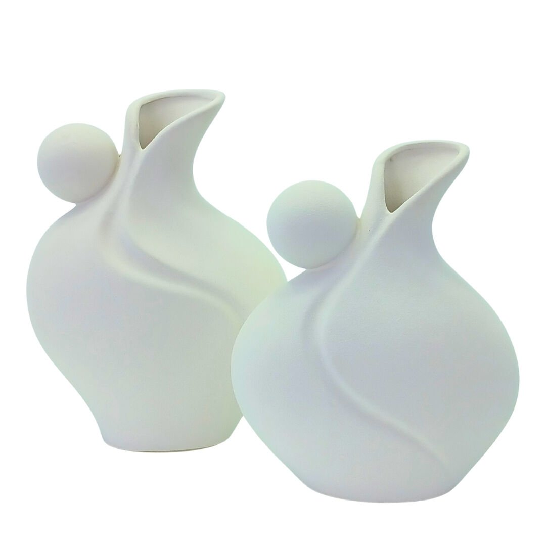 2li Set Seramik Vazo 22x28cm