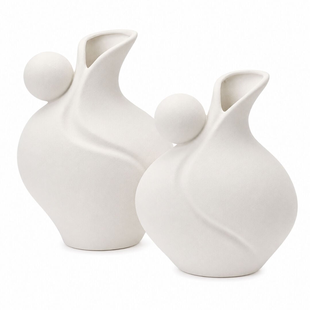 2li Set Seramik Vazo 22x28cm