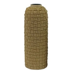 Hasır Desen Vazo 15x40cm