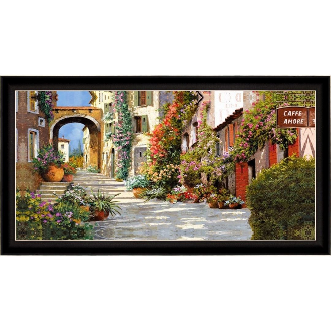 Sokak Tuval Tablo 72x132cm