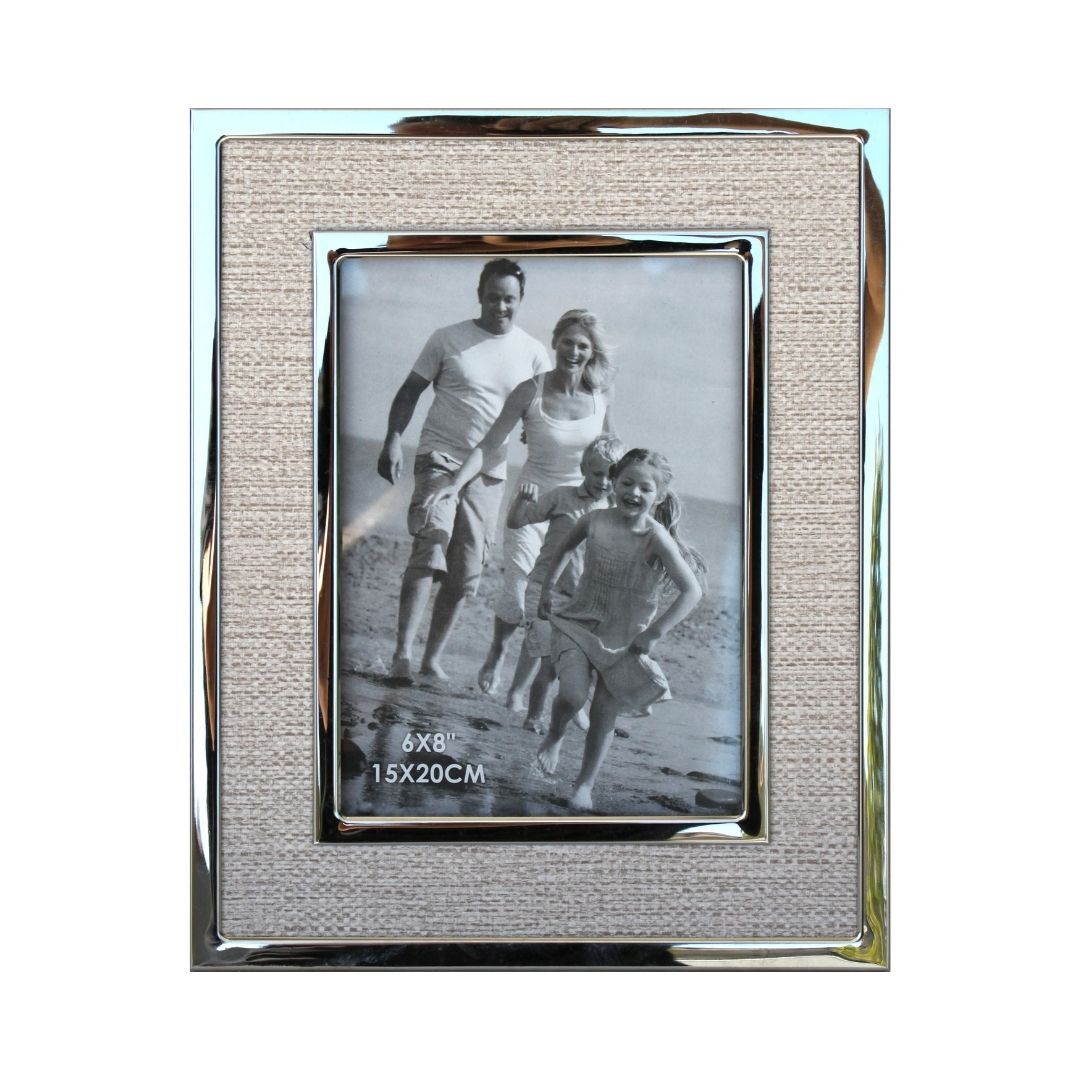 Metal Krom Resimlik 15x20cm