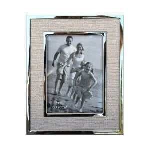 Metal Krom Resimlik 15x20cm