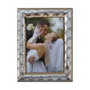 Metal Çerçeve Gümüş 13x18cm