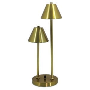 Ledli Masa Lambası Gold 23x54cm