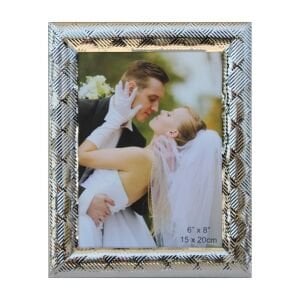 Metal Çerçeve Gümüş 15x20cm