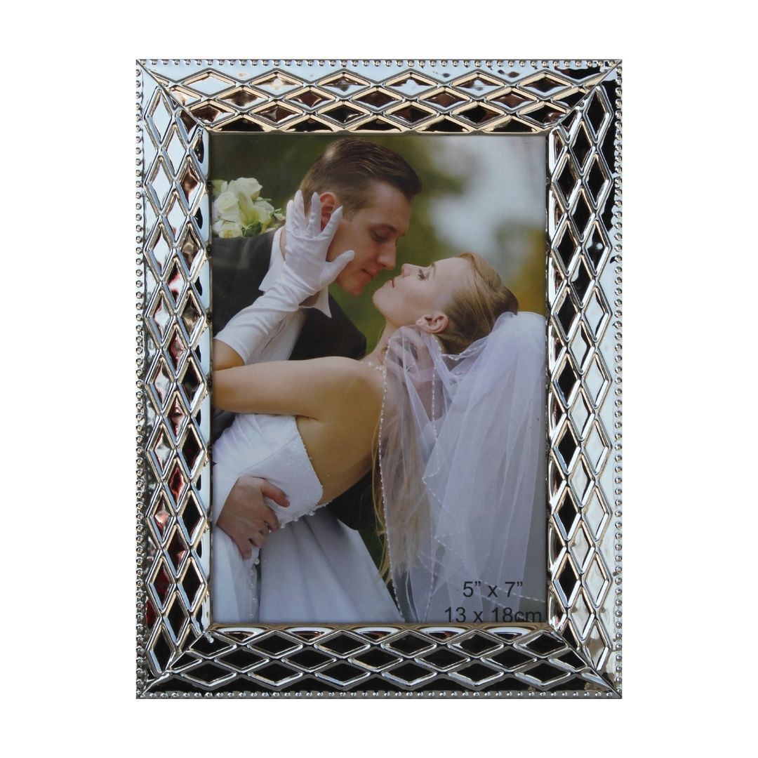 Gümüş Metal Çerçeve 13x18cm