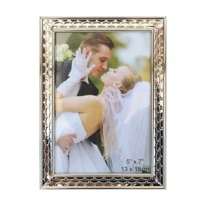 Metal Çerçeve Gümüş 13x18cm