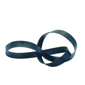 Siyah Metal Düğüm Obje-1 13x27cm