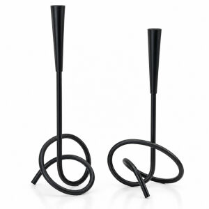 2li Set Metal Şamdan 20x42cm