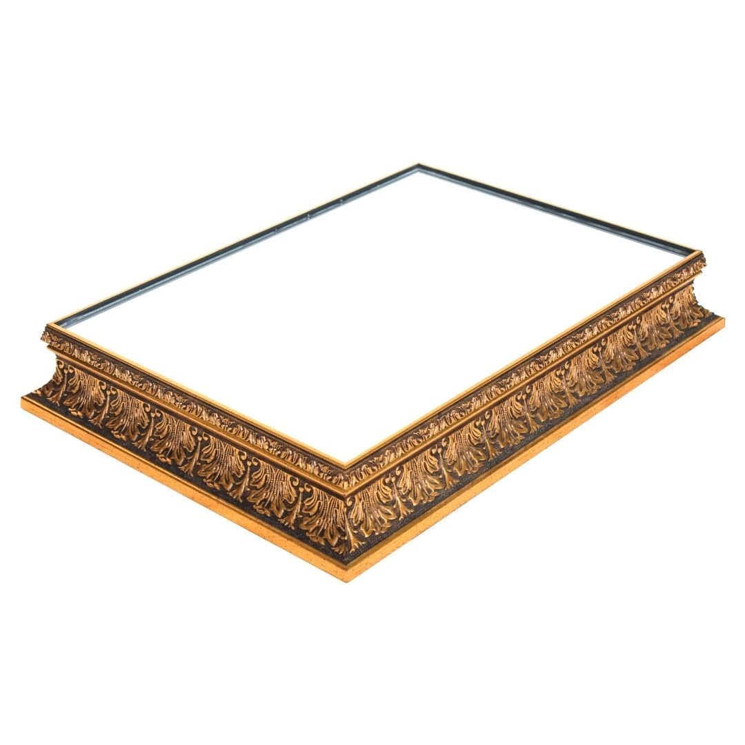 Aynalı Barok Jardinyer 32x45x7cm