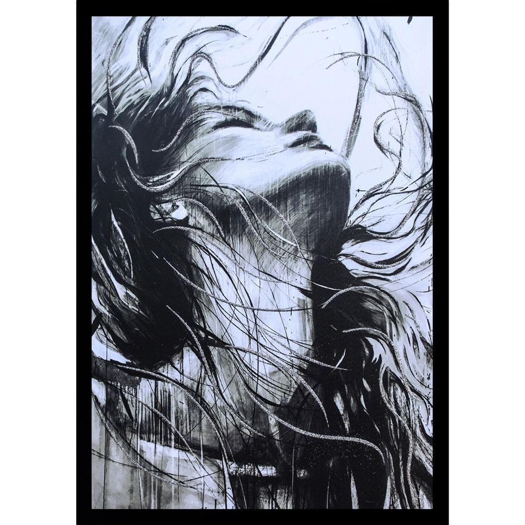 Kadın Tuval Tablo 75x105cm