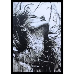 Kadın Tuval Tablo 75x105cm