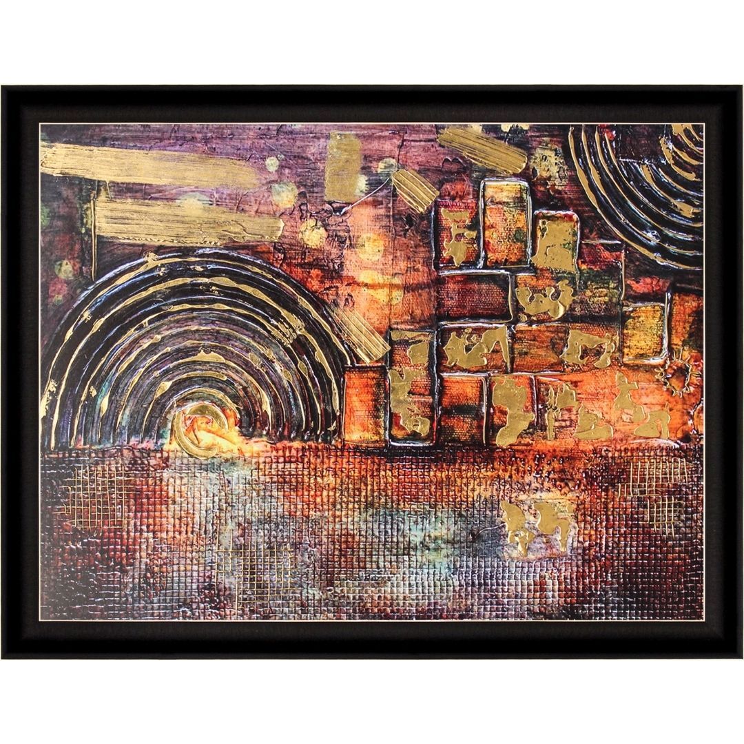 Abstre Soyut Tuval Tablo 102x132cm