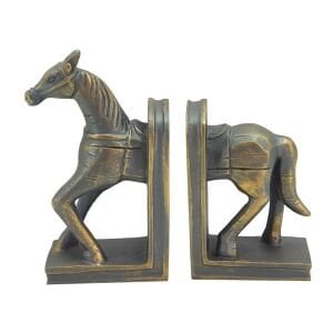 2li Set Atlı Kitap Tutucu 21x25cm