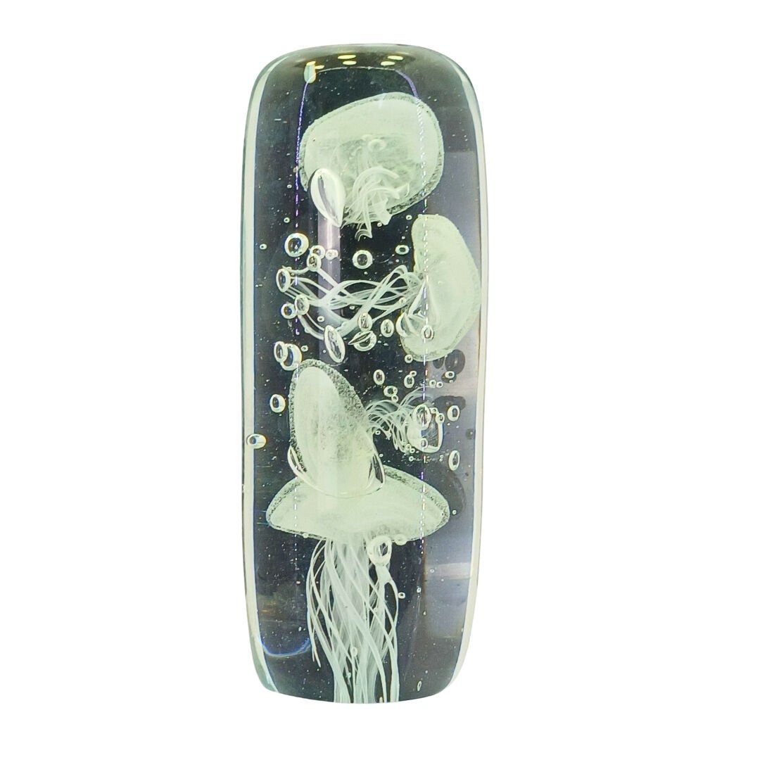 Denizanası Cam Obje 7x19cm