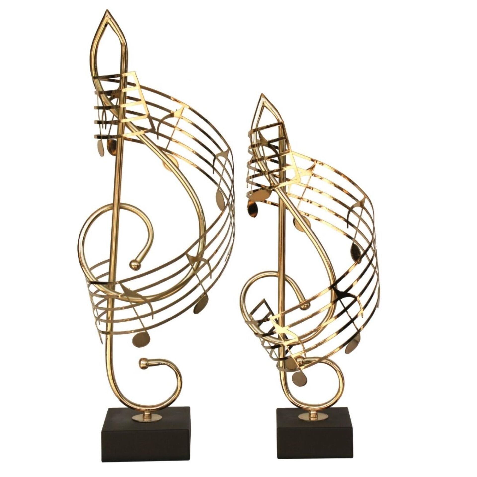 2li Set Nota Obje Altın 27x72cm