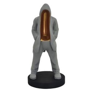 Kapşonlu Adam 11x24cm