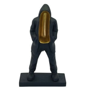 Kapşonlu Adam 11x24cm