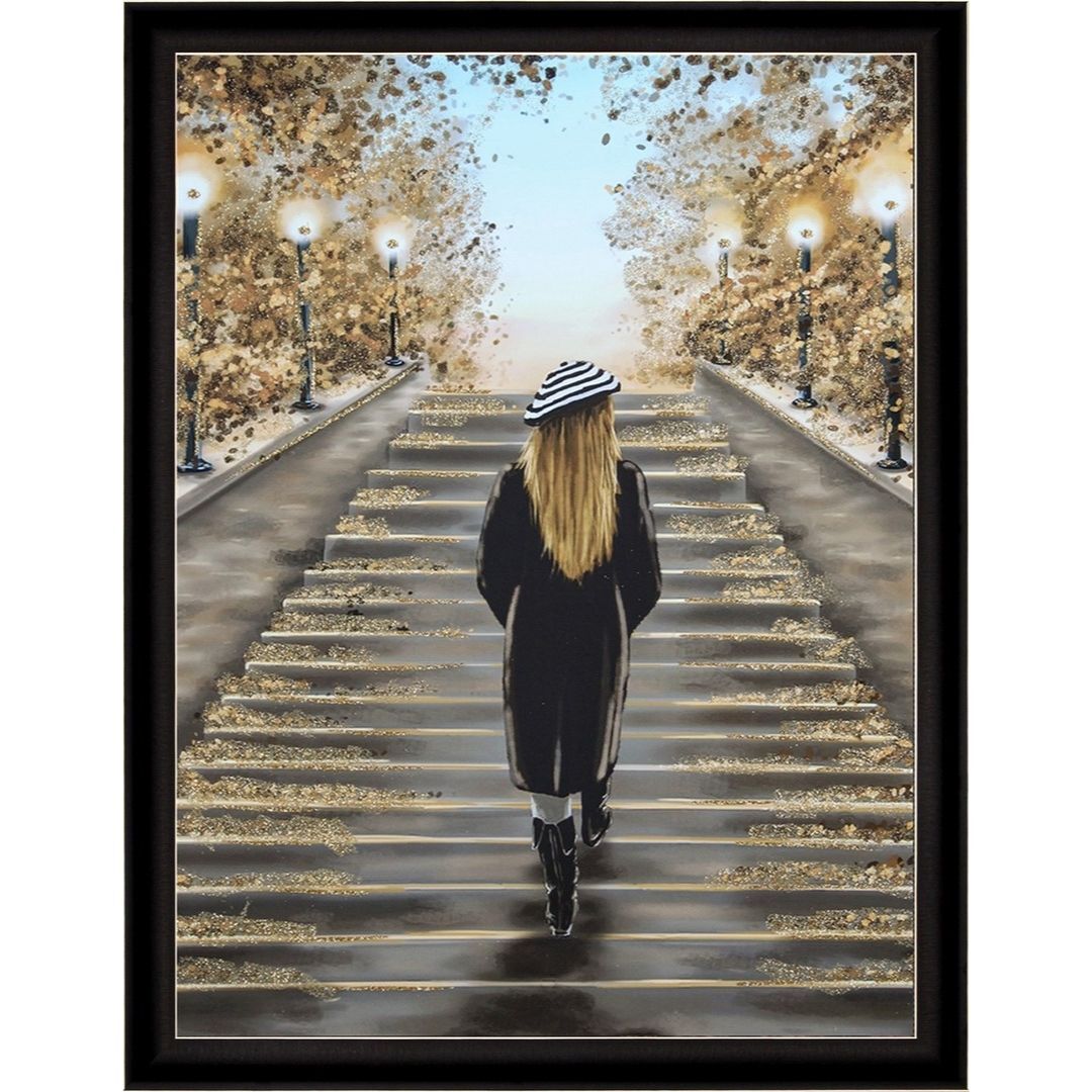 Kadın Tuval Tablo 102x132cm