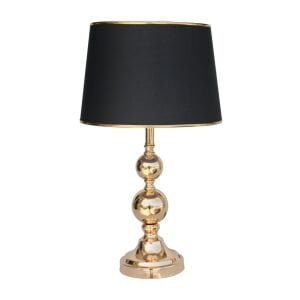 Metal Altın Abajur 30x53cm