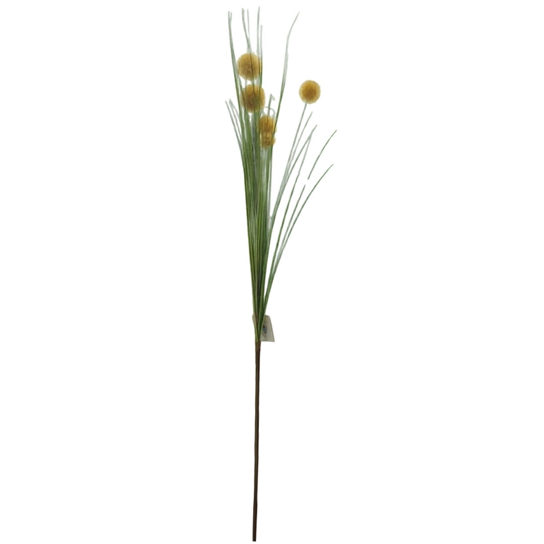 Ponpon Çiçek Kahve 103cm