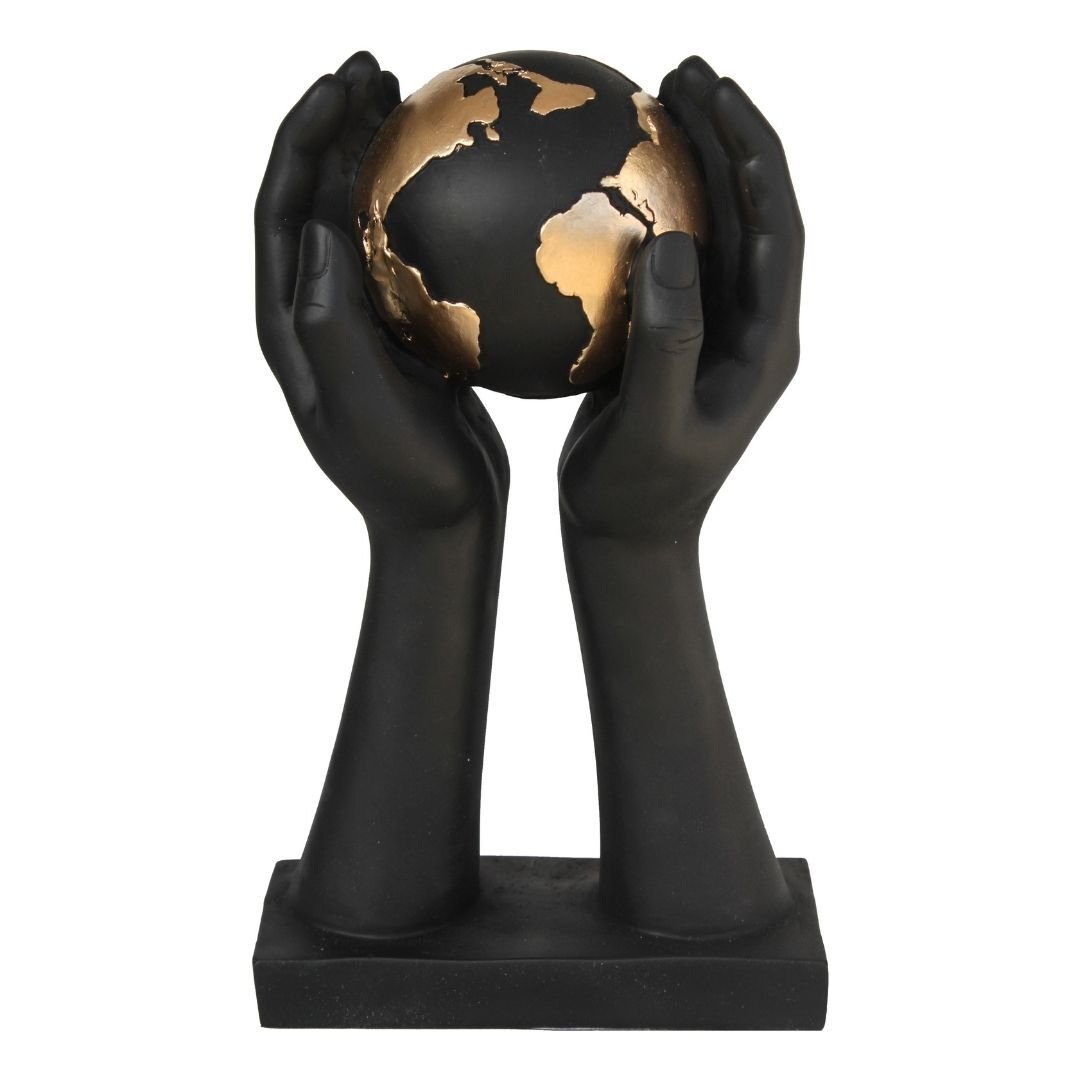 Elde Dünya Obje 18x30cm