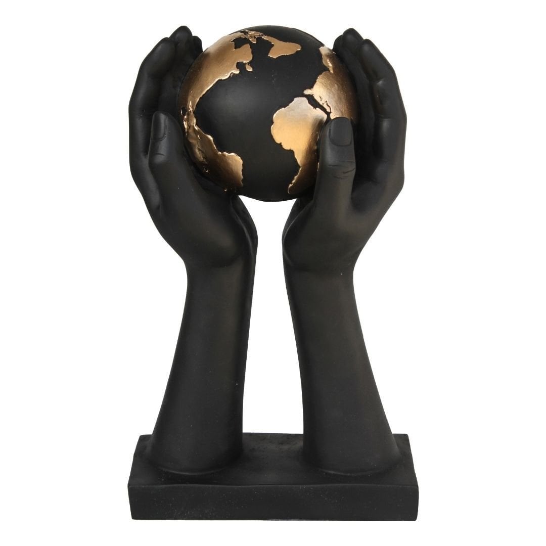 Elde Dünya Obje 18x30cm