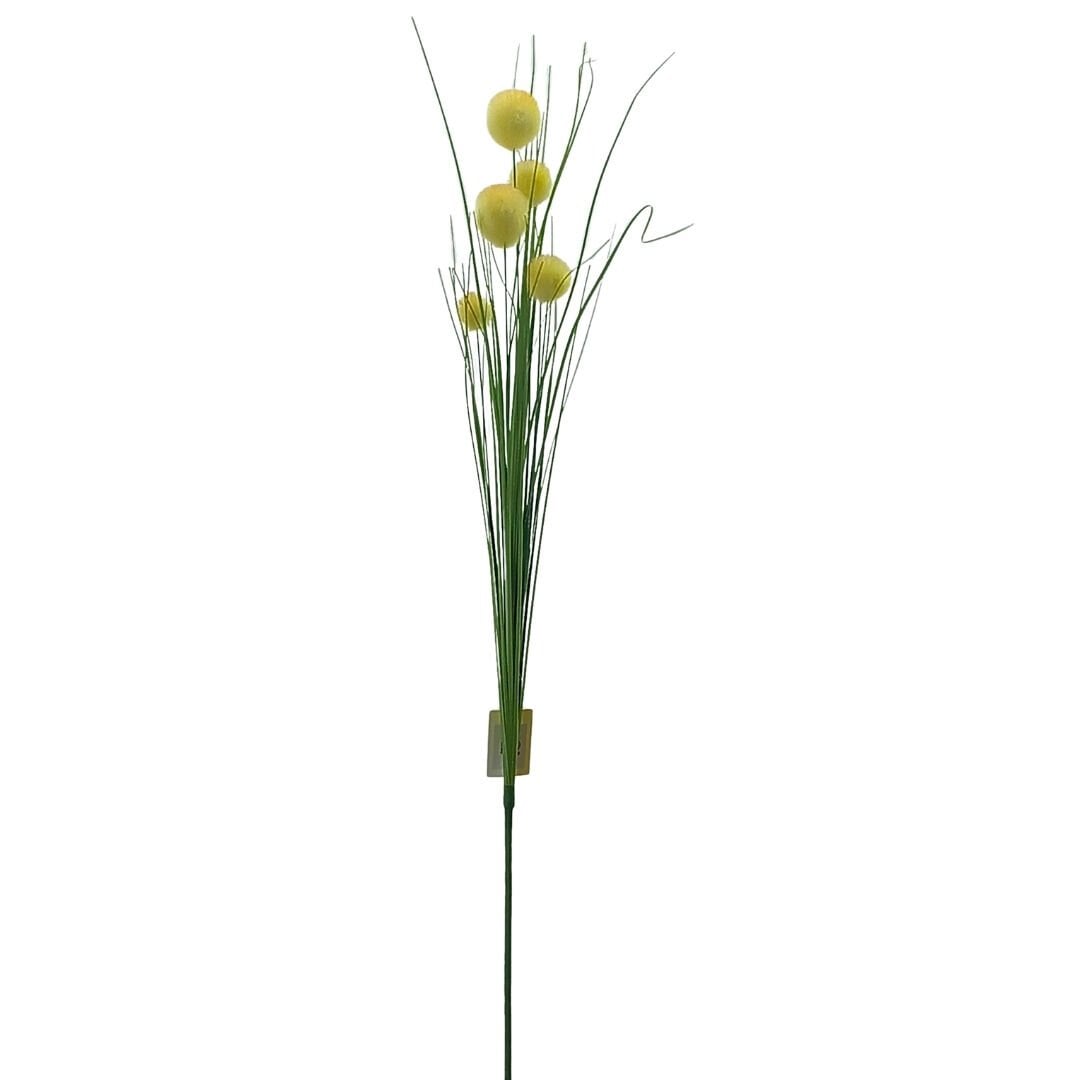 Ponpon Çiçek Sarı 103cm