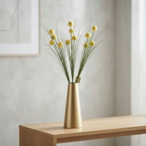 Ponpon Çiçek Sarı 103cm