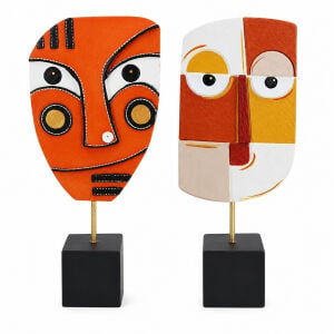 2li Set Renkli Suratlar 11x23cm