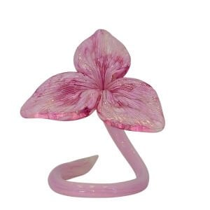 Cam Çiçek Obje 11x12cm