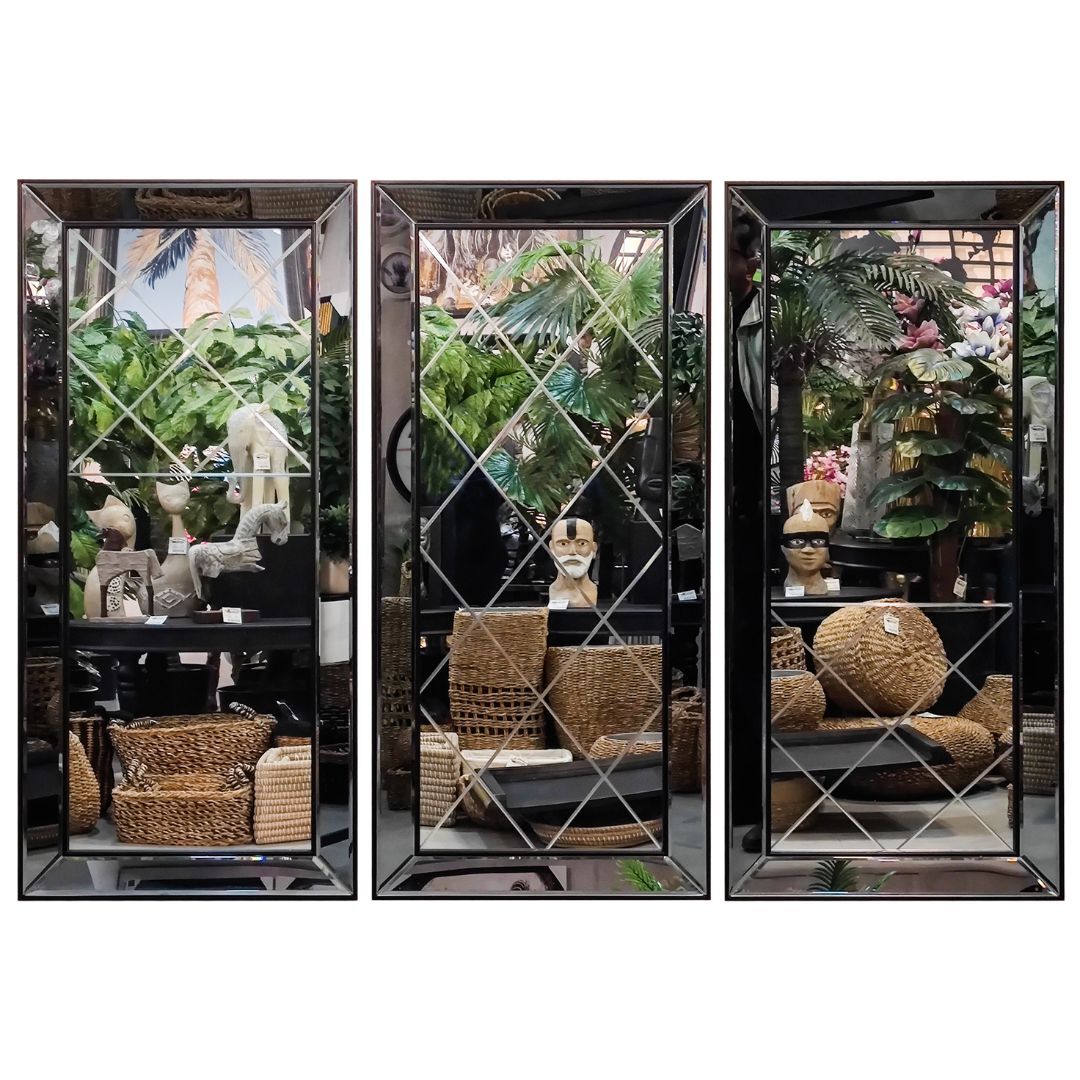 3lü Set Dekoratif Ayna 115x165cm