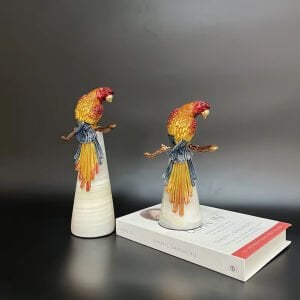 2li Set Papağan Obje 12x25cm