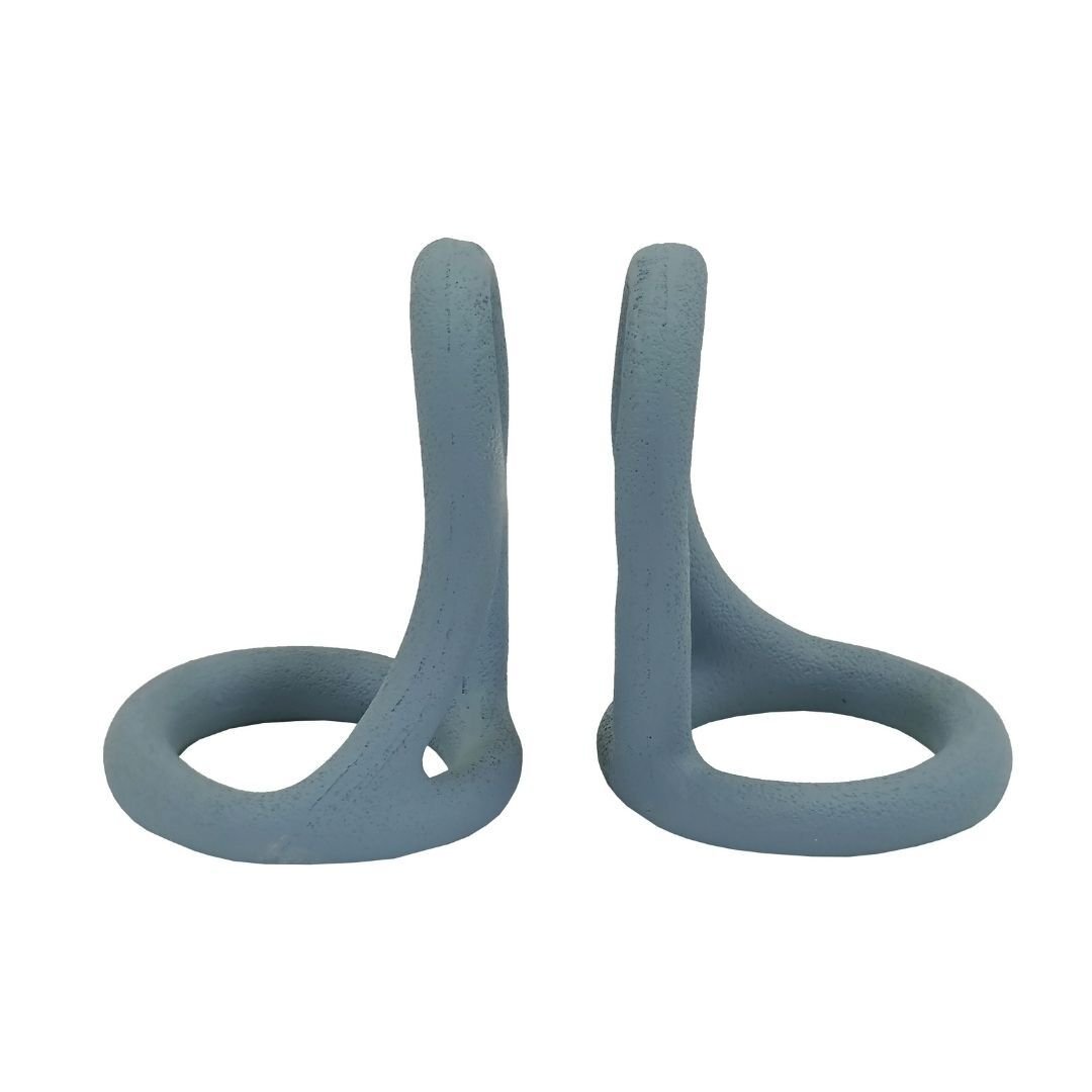 2li Set Kitap Tutucu 16x25cm Gri