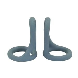 2li Set Kitap Tutucu 16x25cm Gri