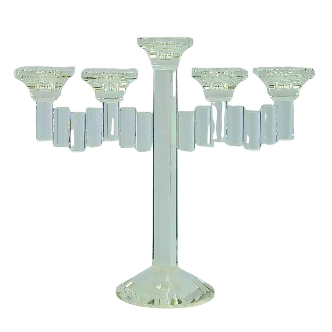 Luna Cam Şamdan 29x33cm