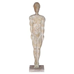 Ahşap Oyma Tribal Erkek 20x84cm
