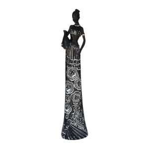 Afrikalı Siyah Kadın Biblo 11x50cm