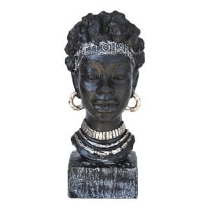 Afrikalı Bayan Büst 13x29cm