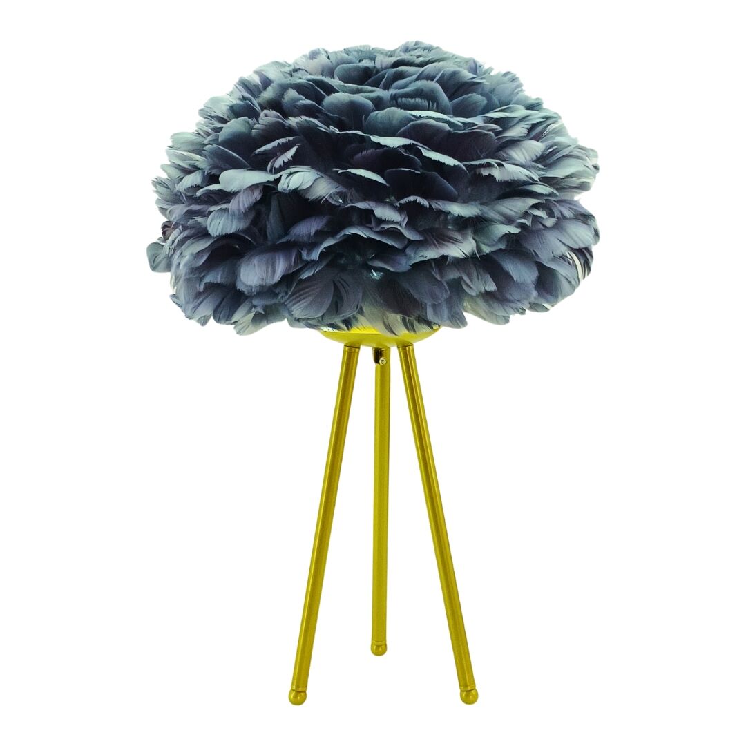 Paris Gri Abajur 45x58cm