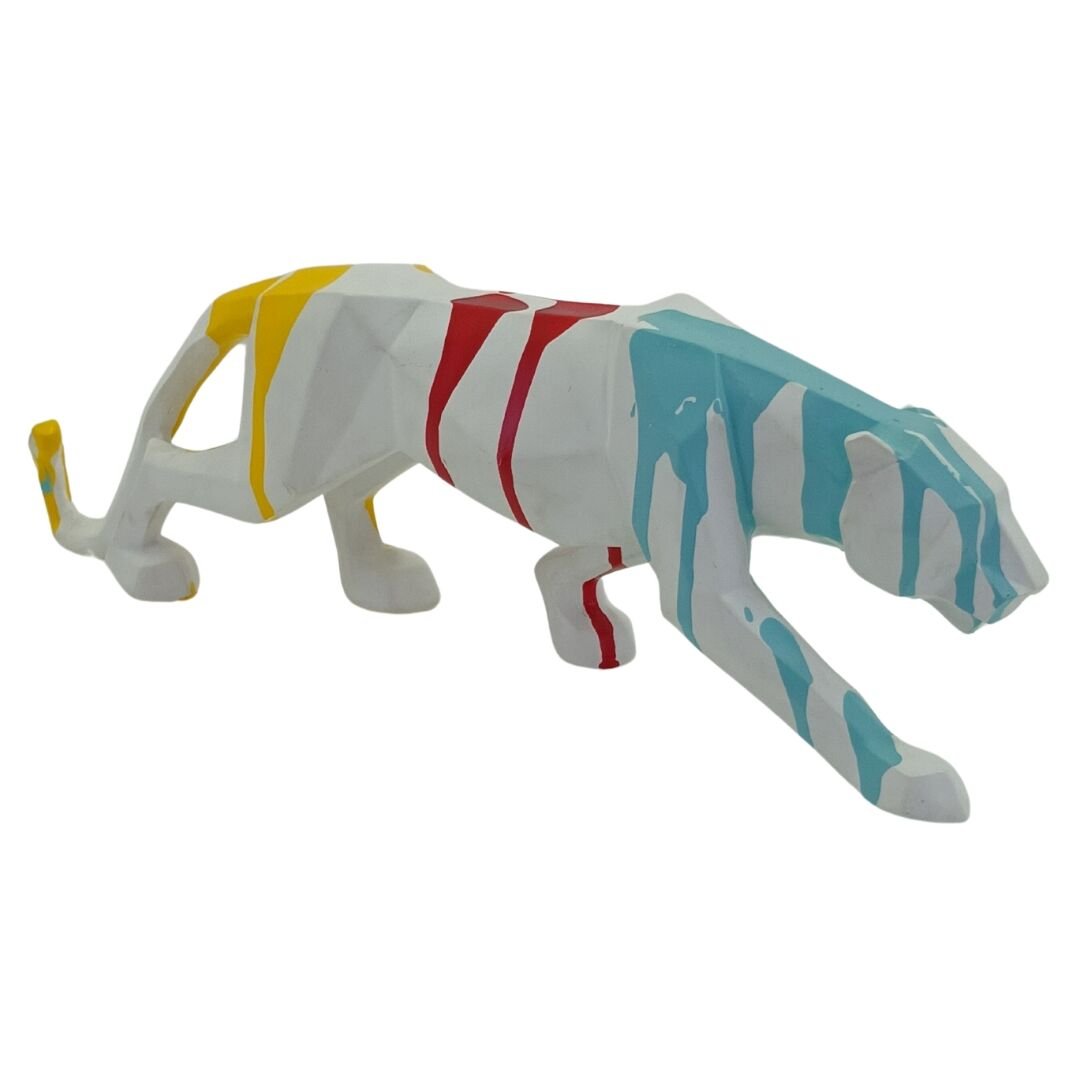 Kubik Leopar 14x43cm Renkli