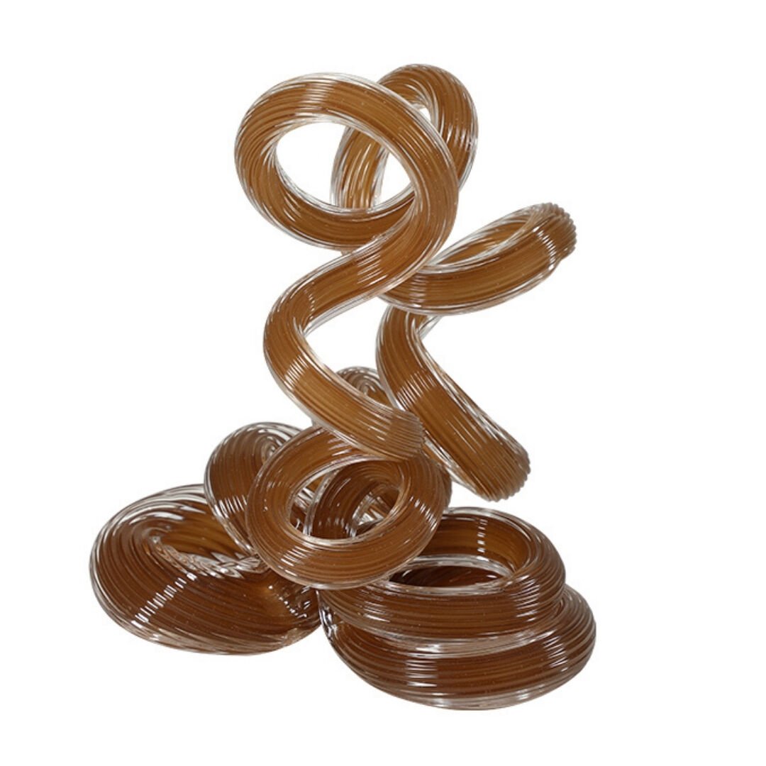 Cam Burgu Obje Bal 20x24cm